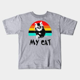 my cat my cat Kids T-Shirt